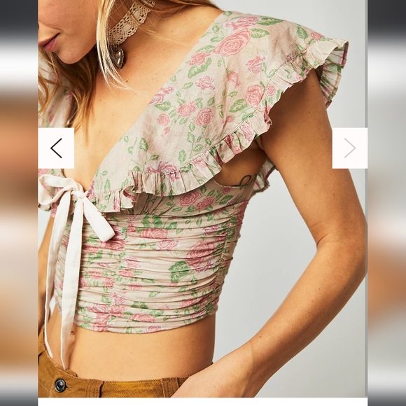 Free People - Nala Floral Top - Picture 5 of 5